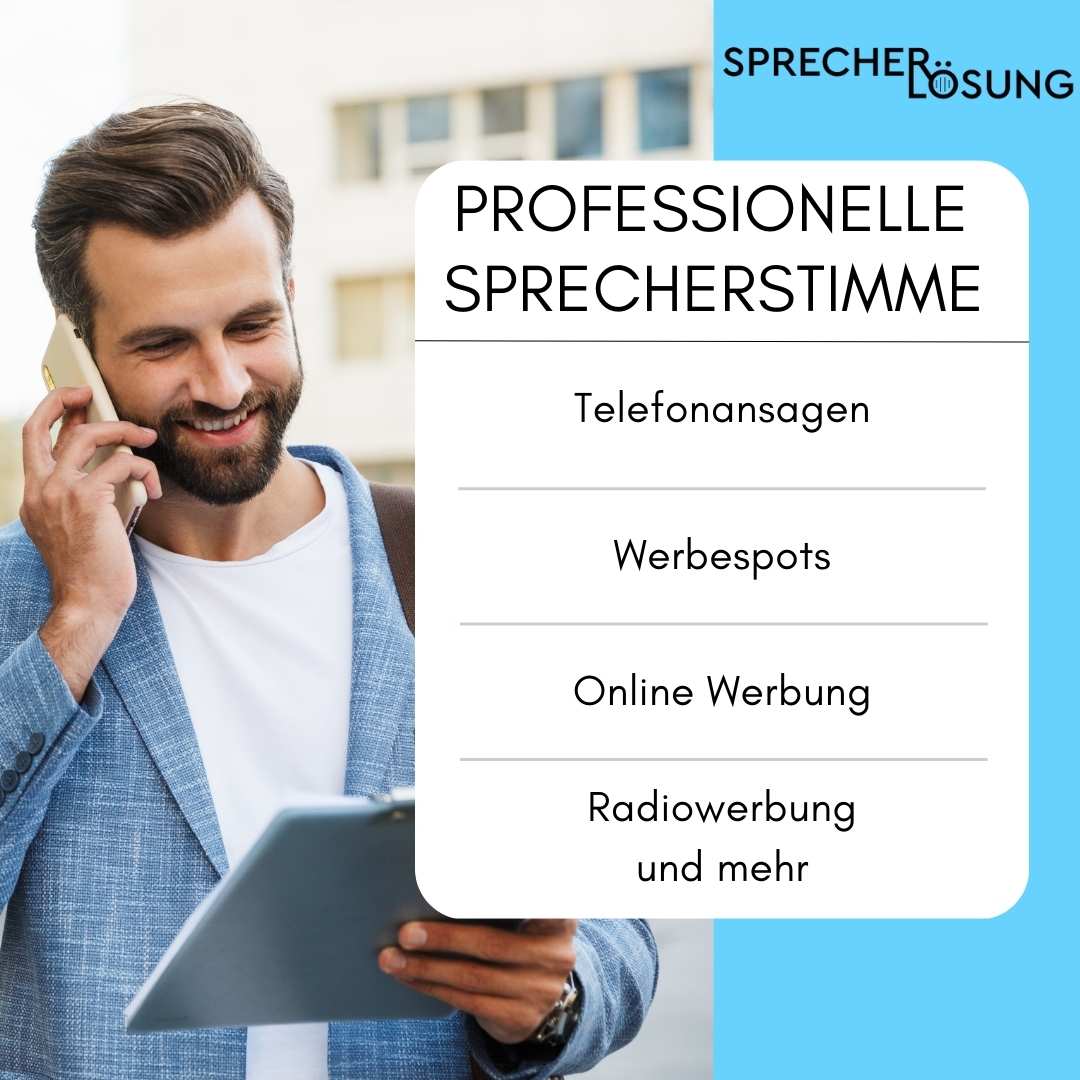 Professionelle Sprecherstimme für Nürnberger Unternehmen und Selbständige. Meine Stimme unterstützt deine Telefonansagen, Imagefilmen oder Werbespots.