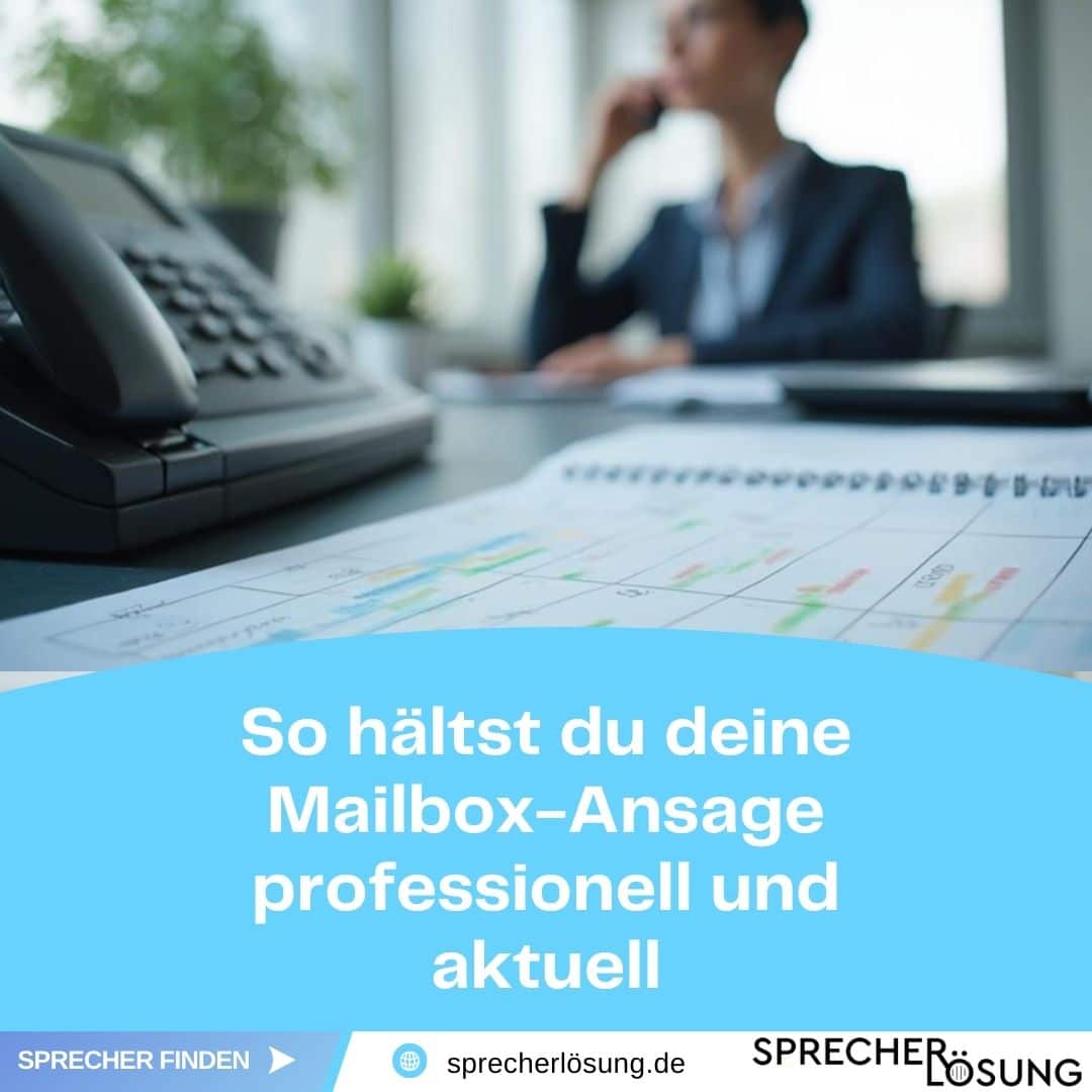 Professionelle Mailbox-Ansage für Unternehmen einrichten